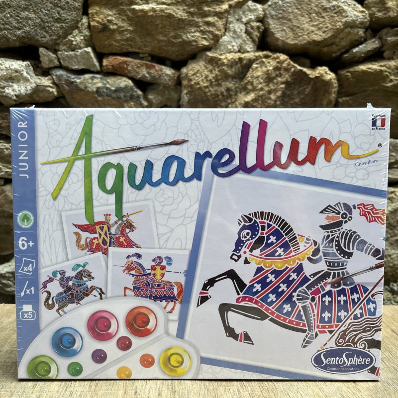 Coffret Aquarellum junior - Chevaliers - Peinture pour enfant